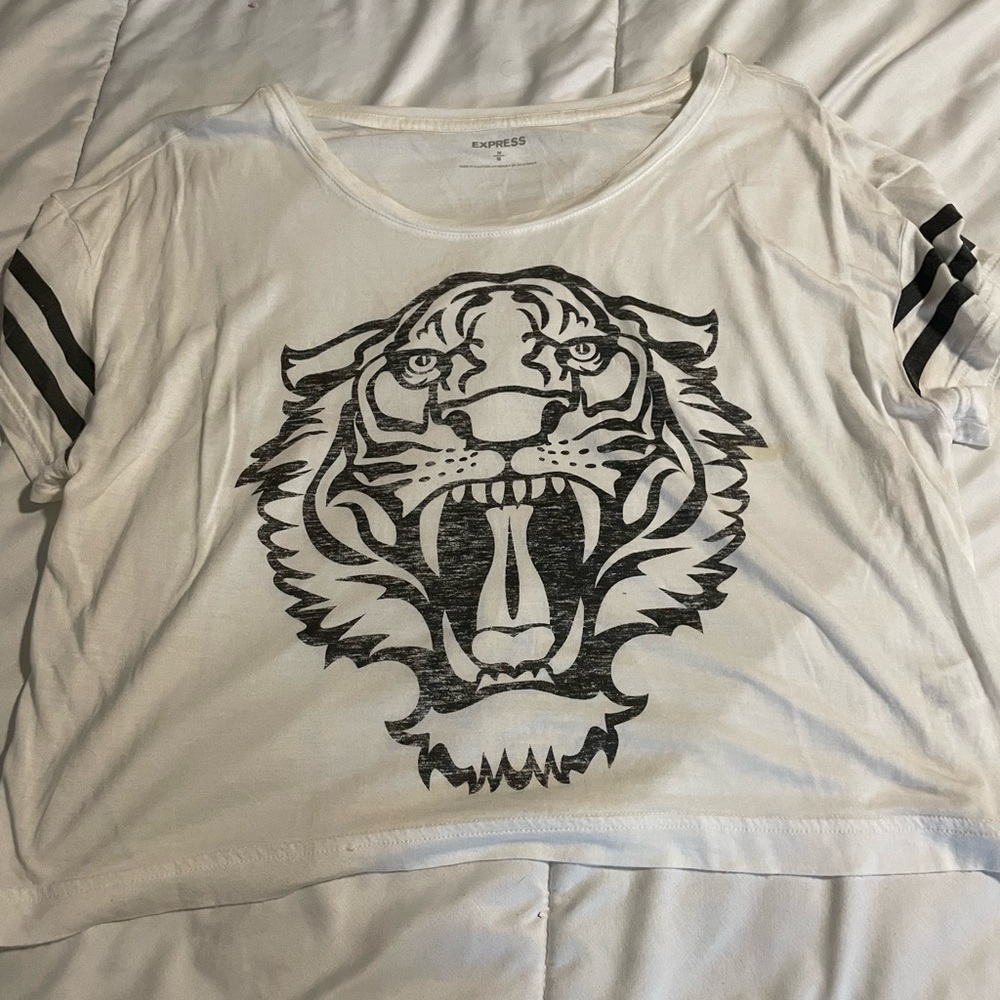 EXPRESS crop tee